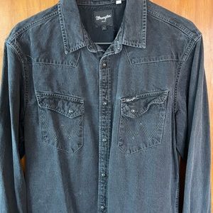 Wrangler 1947 pearl snap longsleeve